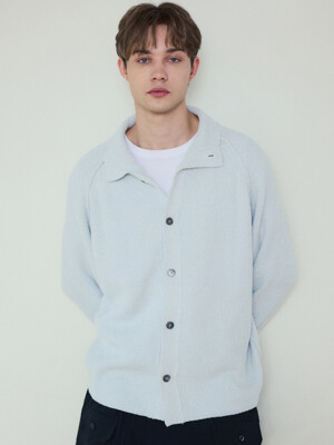 Always Buccle High-Neck Cardigan_4Color(WC25-KN14)