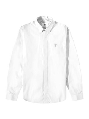 아미 긴팔 셔츠 HSH123CO0024100 WHITE DOM
