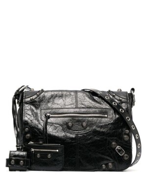 25SS 발렌시아가 숄더백 719093210KR1000 BLACK DOM