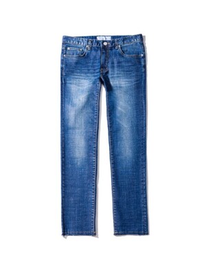 INDIGO COATED DENIM