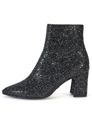 The Glitter boots_Glitter Black