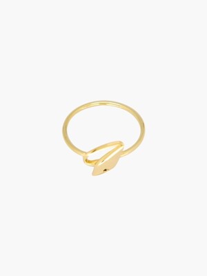 Simple Petal Ring (14k Gold)