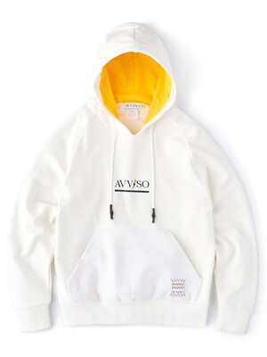 Corduroy Hoodie (White)