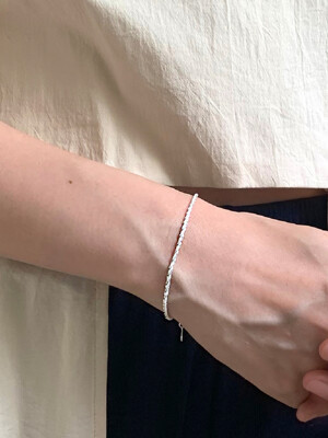 [단독][silver925] Too bling bling bracelet