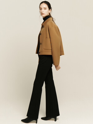 [Day-wool] Slim Bootcut Winter Trousers