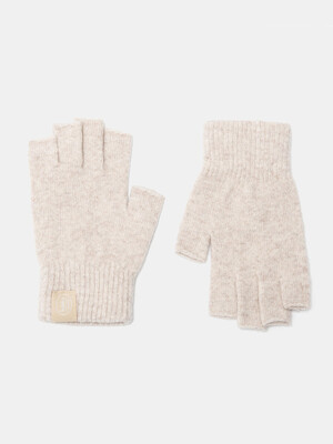 wool fingerless gloves (G002_oat)