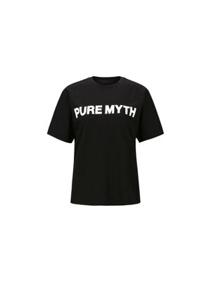 PURE MYTH-PRINT T-SHIRT (BLACK)