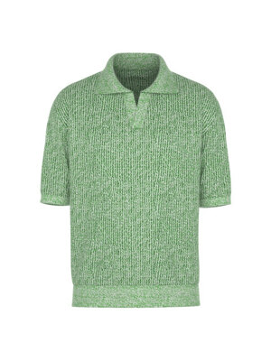 Bookle Half Collar Knit (Green)