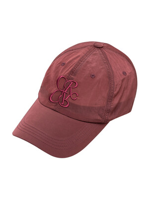 RECLOW RWL REC NYLON BALL CAP [BURGUNDY]