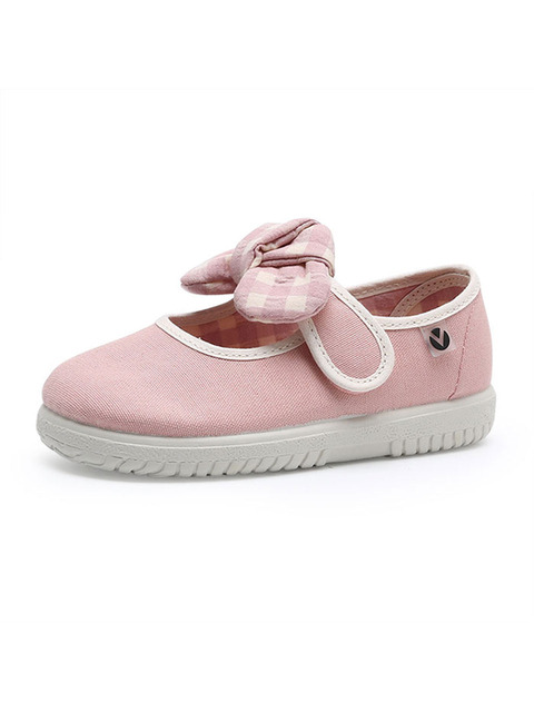 키즈슈즈 - 빅토리아 슈즈 (VICTORIA SHOES) - 빅토리아 아동 리본 로나 파누엘로 (1051131-SKIN)
