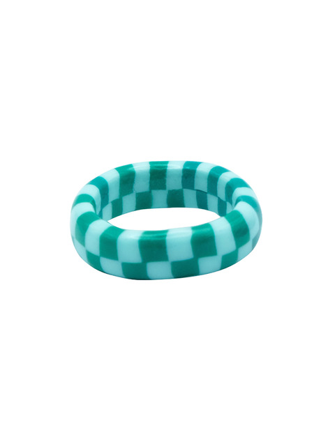 주얼리,주얼리 - 엔프프 (nff) - chess ring-mint green