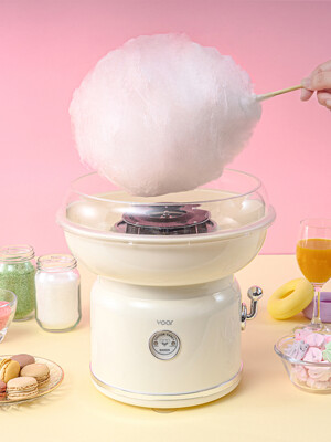 보아르 미니 솜사탕 메이커 수제 가정용 어린이 자동 솜사탕 만들기 기계