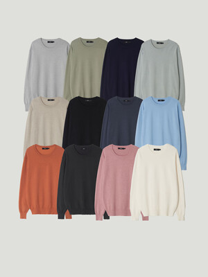 Spring Signature Round Knit_12color