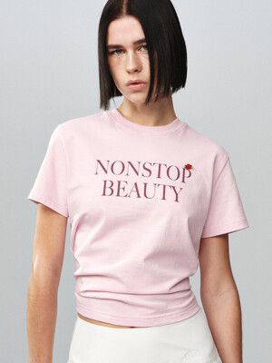 NONSTOP BEAUTY T-Shirt Pink