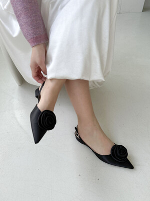 Etoile flat shoes black