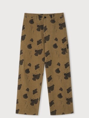 PRINTING CORDUROY PANTS