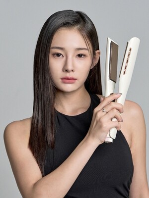 실키매직 클리닉 와이드 고데기 이온맥스 판고데기 매직기