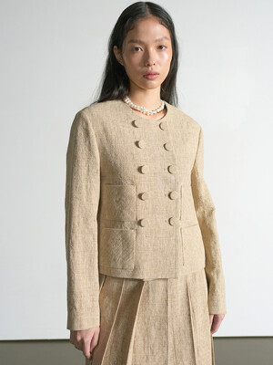 Linen Double Jaket