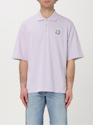 25SS 메종키츠네 폴로 티셔츠 MM00202KJ70100173 SOFT MAUVE DOM