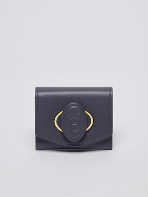 Oval wallet(Blueberry)
