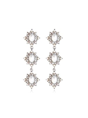 Royalmatic Triple Earrings-Silver