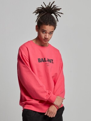 Orignal Heavylogo Basic Sweatshirt - Pink