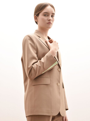 CASIOPEA SINGLE JACKET (Beige)