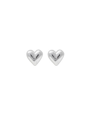 Heart Earring (925 Silver)