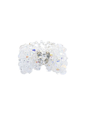 BonBon Beads Ring (Clear)