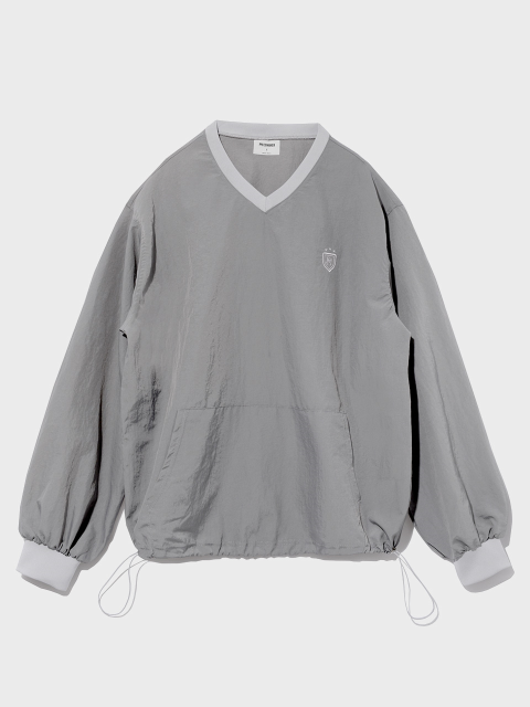 티셔츠,애슬레저,애슬레저,티셔츠 - 피스메이커 (PIECEMAKER) - NYLON WARM UP CREW (GREY)