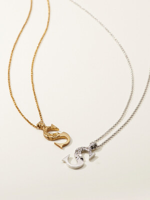 925 Initial Necklace