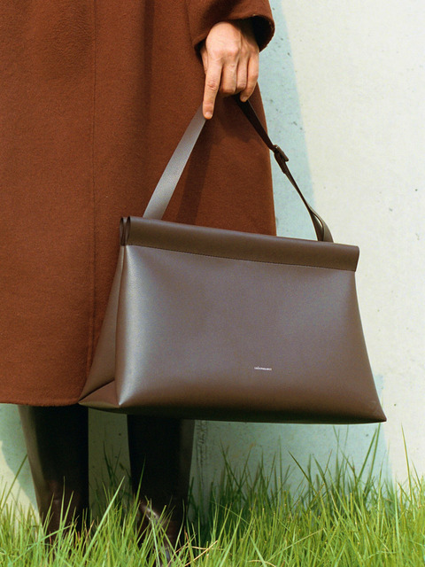 토트백,크로스백,숄더백 - 레크프로젝트 (LECC PROJECT) - LOG TOP BAG VL- Artificial Leather_4 COLORS