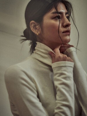 Basic Slim Turtleneck Top_5color