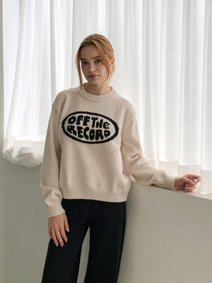 Off the record sweater