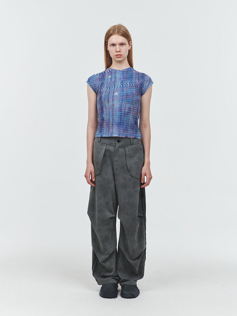 パンツ ODLYWORKSHOP Gravel Knee Dart Trousers Tacca Knee Dart Trousers (Restock) - odlyworkshop
