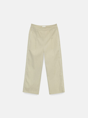 Side Line Button Trousers (Linen)