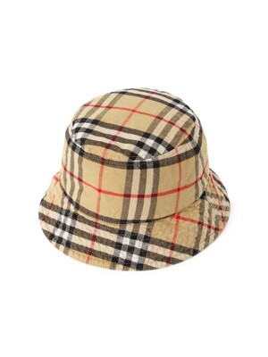 BURBERRY 버버리 체크 버킷햇 벙거지 모자 CLASSIC BUCKET 8075657 (남여공용)