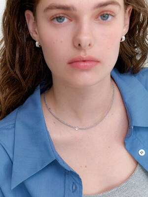 summer beads necklace_crystal JN030