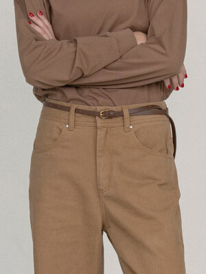 SIAC3055 씬벨트_Brown
