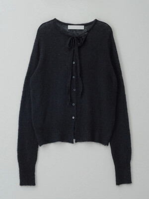 STRING CARDIGAN_BLACK