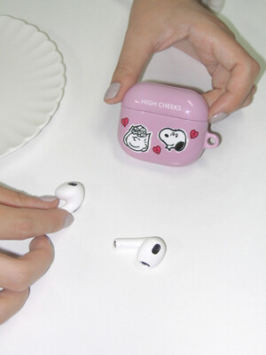 Peanuts sticker airpods case_HC249DAI001O