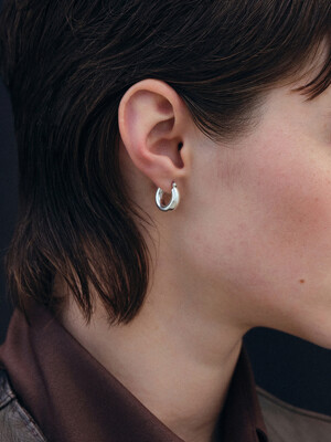 Easy Bold Earring (silver925)(2color)