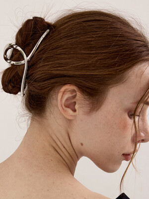 Simple twist hair claw clip_3 colors