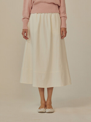 UKI FLARE SKIRT (2colors)