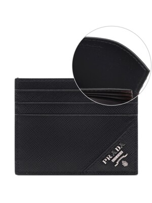 25SS 남성 사피아노 메탈로고 카드지갑 (2MC223 QME F0002 25S)