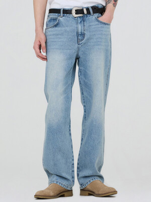 GREENSBORO FIT Denim Pants Indigo Light