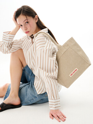 SHOPPER VINTAGE [CREAM]-MEDIUM