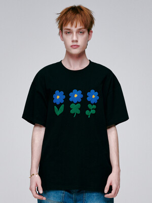 FLO T-SHIRTS BLACK