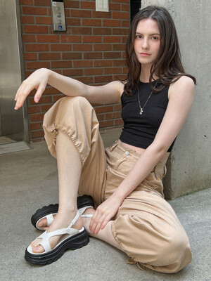 [단독] Audrey 플립플랍 플랫폼 샌들(4cm)_APH594 l 3colors