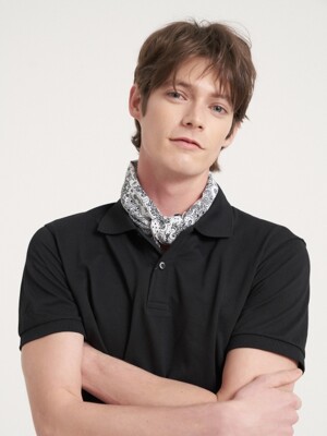 Classic paisley cotton scarf 3color